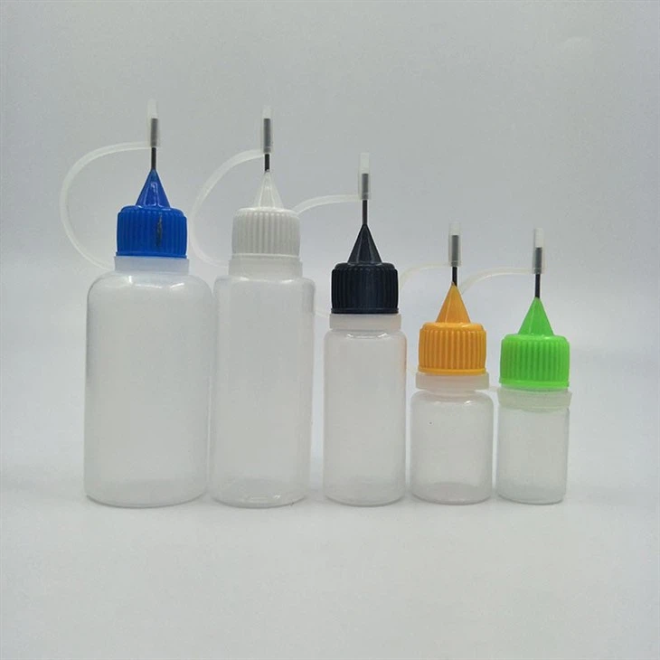 Dropper Bottles Pe Pet Needle Tip Cap