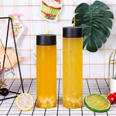 Empty Beverage Bottle BPA FREE Plastic 300ml 400ml 500ml 600ml Water Bottle suppliers