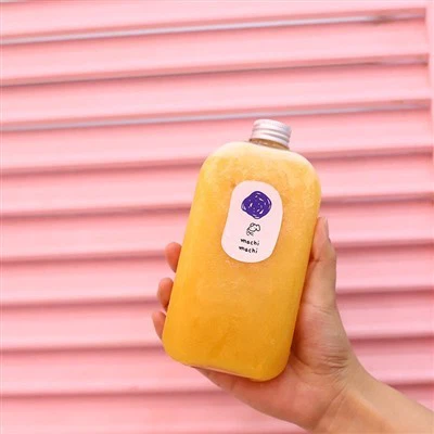 Pet Plastic Drinking Bottles With Aluminum Lids