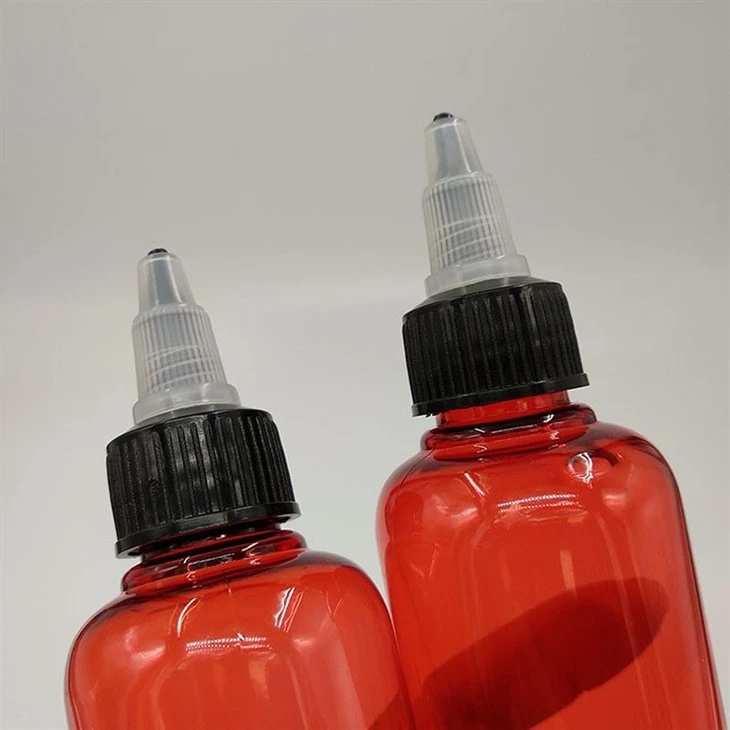 Plastic Pet 100ml Plastic Bottle With Twist Cap