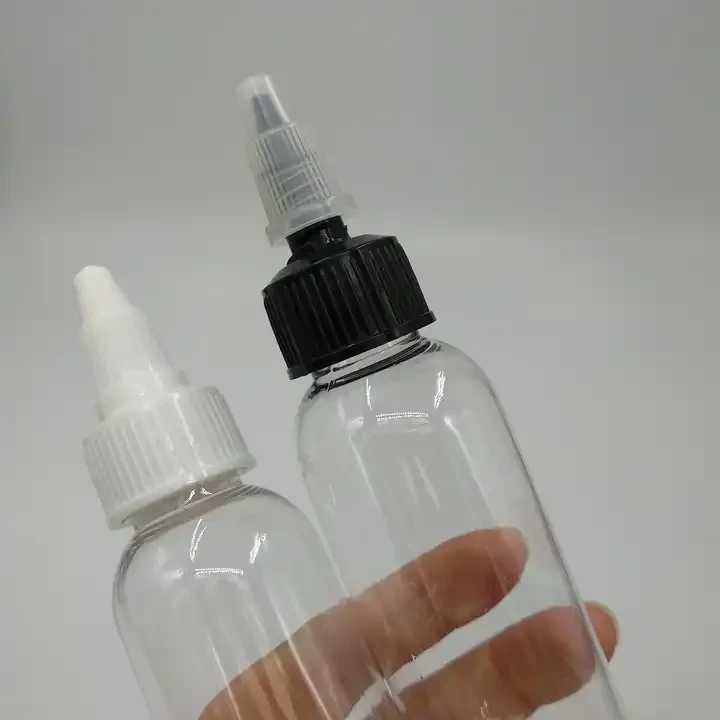 Plastic Twist Top Refillable Squeeze Bottles