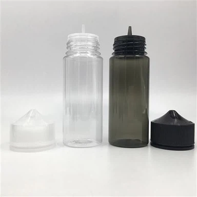 120 ml Clear Black V3 Vape Droper Oil Bottle