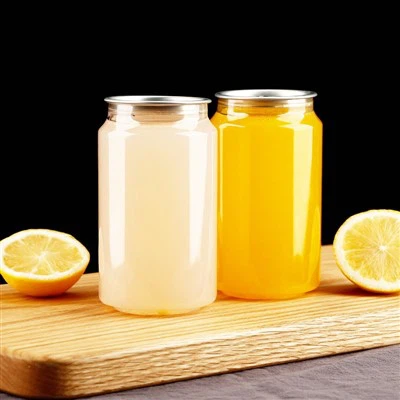 400 ml 500 ml 600 ml matkvalitet husdjur rund plastflaska