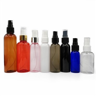 Anpassad PET plast parfym sprayflaska