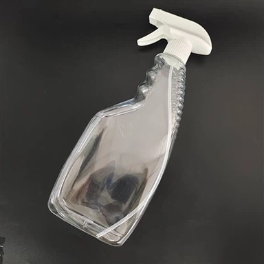 NH Hot Sale Transparent sprayflaska med triggerspraylock för rengöring