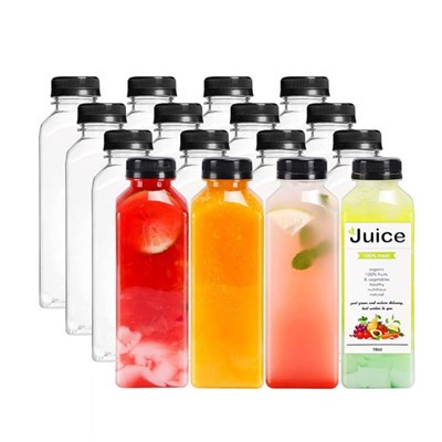 Grossistanpassad 350 ml 500 ml dryckesflaska i plast