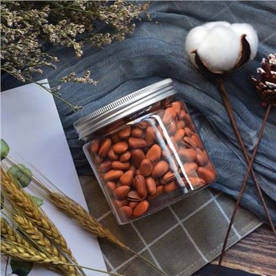 Transparent torrmat frukt husdjur plastburk