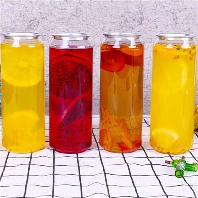 330 ml 500 ml klar läskburk Juiceflaska Tom plastflaska PET-flaska